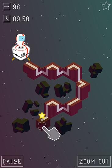 Gameplay of the Star maze for Android phone or tablet.