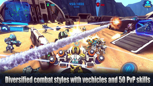 Gameplay of the Star warfare 2: Payback for Android phone or tablet.