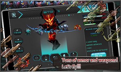 Gameplay of the Star Warfare: Alien Invasion for Android phone or tablet.