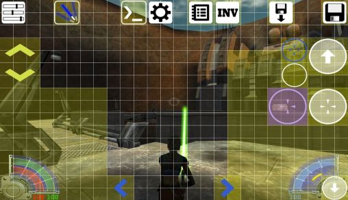 Gameplay of the Star wars: Jedi knight academy for Android phone or tablet.