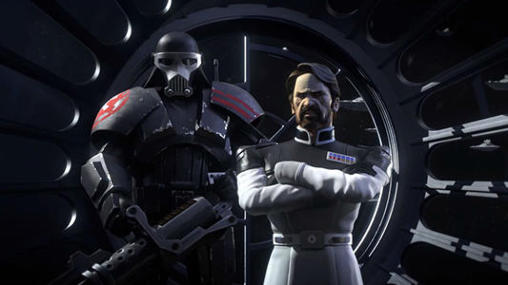 Gameplay of the Star wars: Uprising for Android phone or tablet.