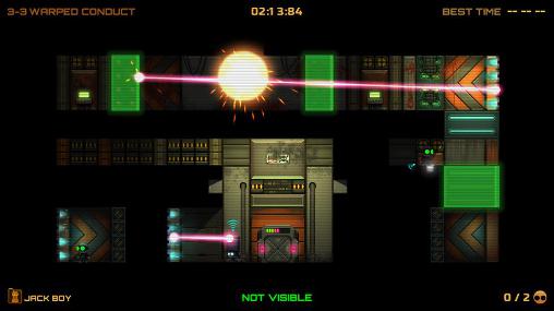 Gameplay of the Stealth inc. 2: A game of clones for Android phone or tablet.