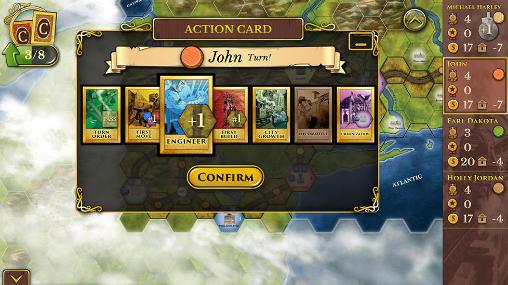 Gameplay of the Steam: Rails to riches for Android phone or tablet.