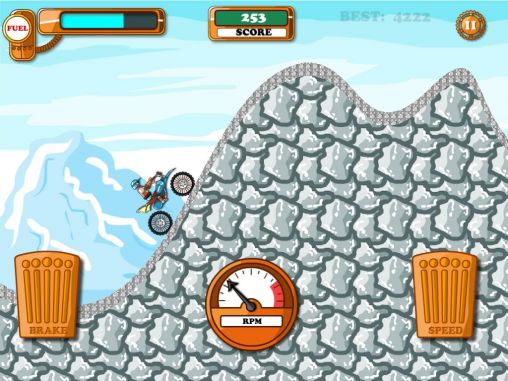 Gameplay of the Steampunk: Hill Climb for Android phone or tablet.