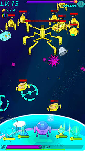 Stellar! Infinity defense - Android game screenshots.