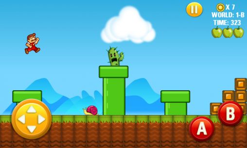 Gameplay of the Steve's world for Android phone or tablet.