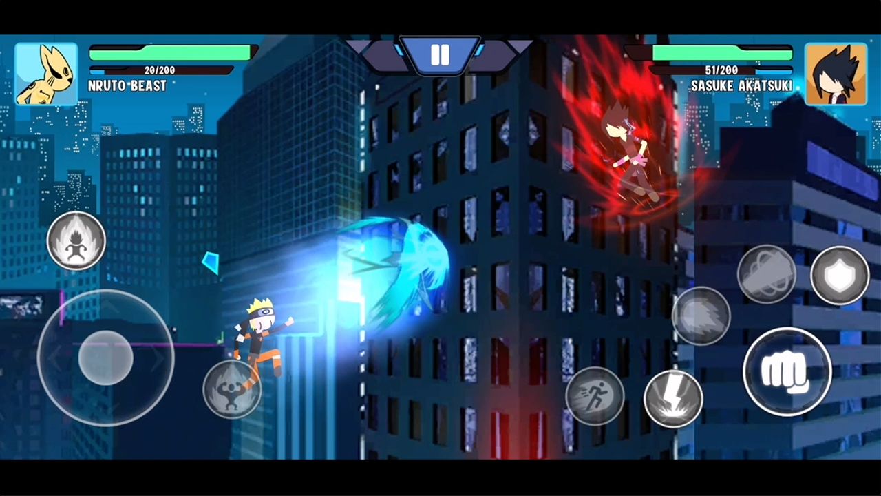 Stick Battle: Dragon Super Z Fighter - Android game screenshots.
