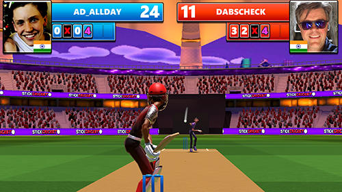 Stick cricket live - Android game screenshots.