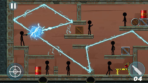 Stick prisoner rescue - Android game screenshots.