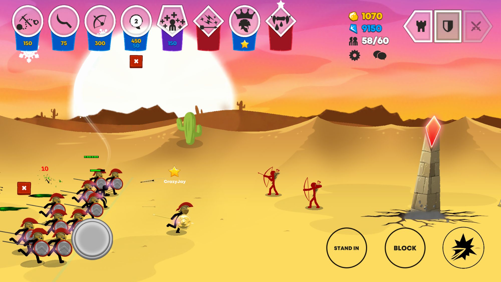 Stick War 3 - Android game screenshots.