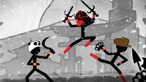 Gameplay of the Sticked man fighting for Android phone or tablet.