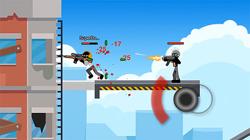 Stickman combats - Android game screenshots.