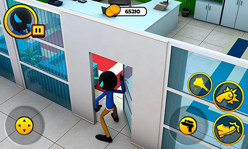 Stickman dorm exploration escape game 3D - Android game screenshots.