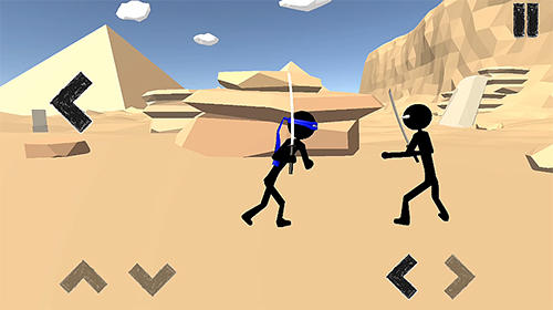 Stickman ninja warrior 3D - Android game screenshots.
