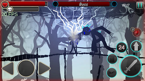 Stickman reaper - Android game screenshots.