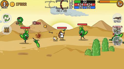 Gameplay of the Stickman and gun 2 for Android phone or tablet.