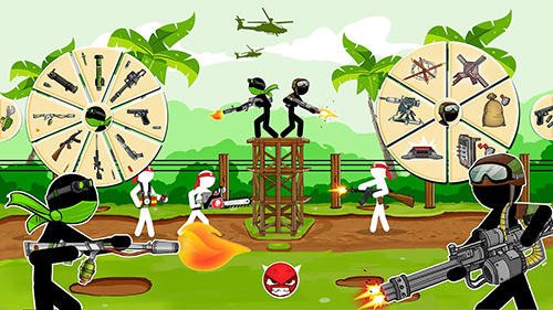 Gameplay of the Stickman army: The resistance for Android phone or tablet.