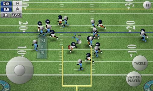 Gameplay of the Stickman football for Android phone or tablet.