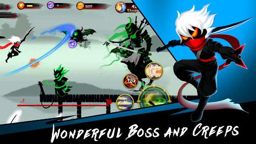 Gameplay of the Stickman quest for Android phone or tablet.