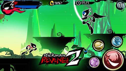 Gameplay of the Stickman revenge 2 for Android phone or tablet.