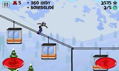 Full version of Android apk app Stickman Snowboarder for tablet and phone.