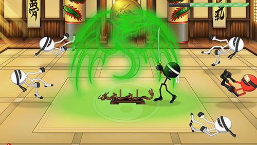 Gameplay of the Stickninja smash! for Android phone or tablet.