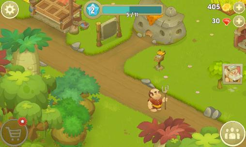 Gameplay of the Stone farm for Android phone or tablet.