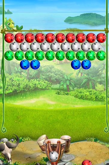 Gameplay of the Stone shooter for Android phone or tablet.