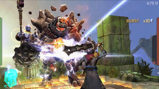 Gameplay of the Stormblades for Android phone or tablet.
