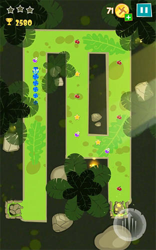 Strange snake game: Puzzle solving - Android game screenshots.
