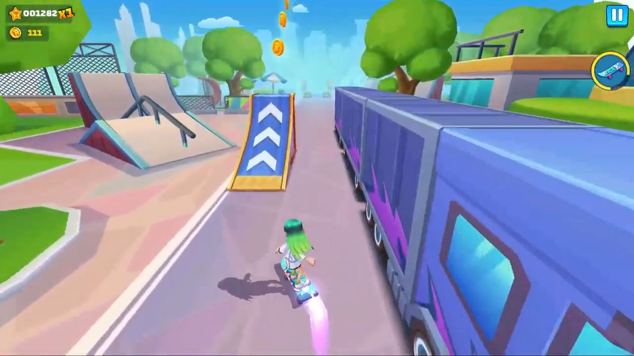 Street Rush - Running Game - Android game screenshots.