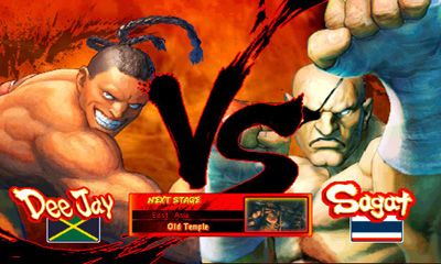 Gameplay of the Street Fighter 4 HD for Android phone or tablet.