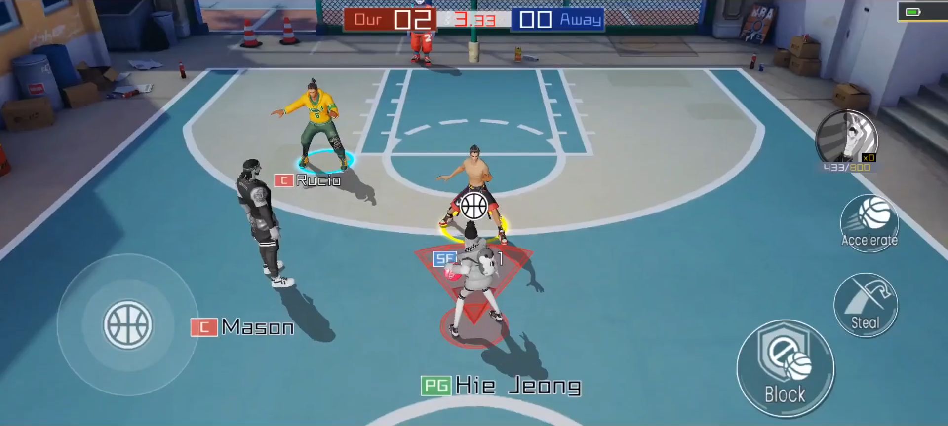 Streetball2: On Fire - Android game screenshots.