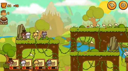 Strike force kitty - Android game screenshots.
