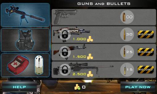 Gameplay of the Strike shooting: SWAT force for Android phone or tablet.
