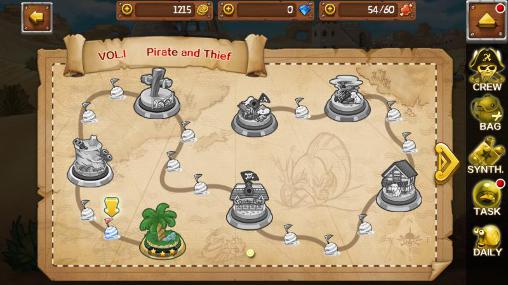 Gameplay of the Strong world D for Android phone or tablet.