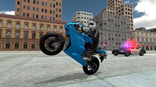Stunt bike racing simulator - Android game screenshots.