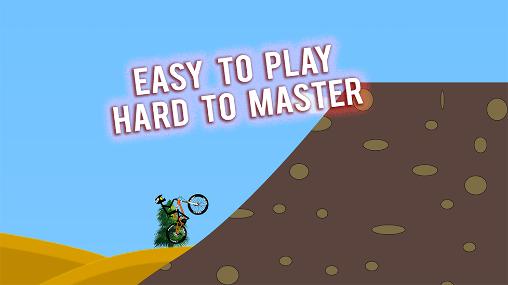 Gameplay of the Stunt hill biker for Android phone or tablet.