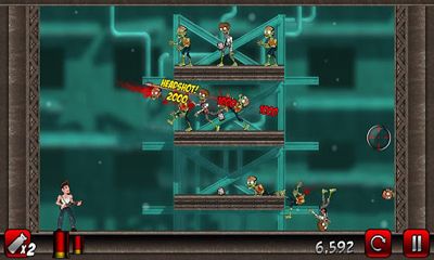 Gameplay of the Stupid Zombies 2 for Android phone or tablet.