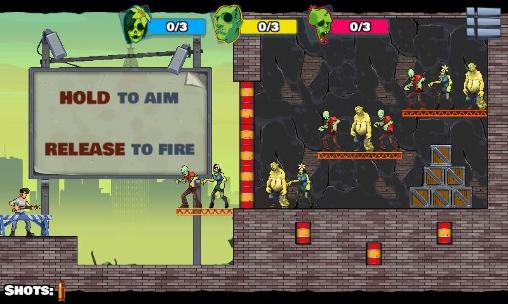 Gameplay of the Stupid zombies 3 for Android phone or tablet.