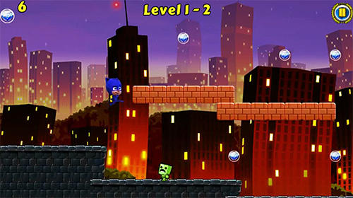 Subway ninja mask game - Android game screenshots.