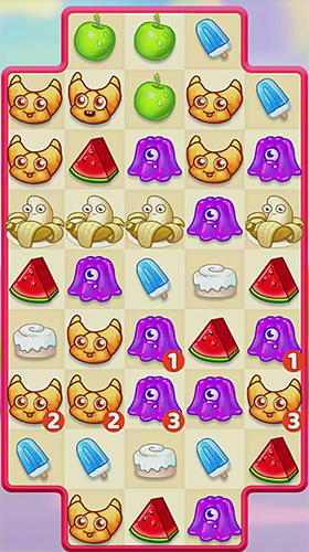 Sugar heroes: World match 3 game! - Android game screenshots.