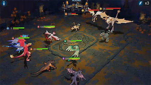 Summon dragons - Android game screenshots.