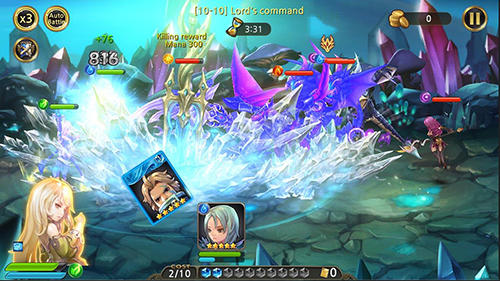Summon rush - Android game screenshots.