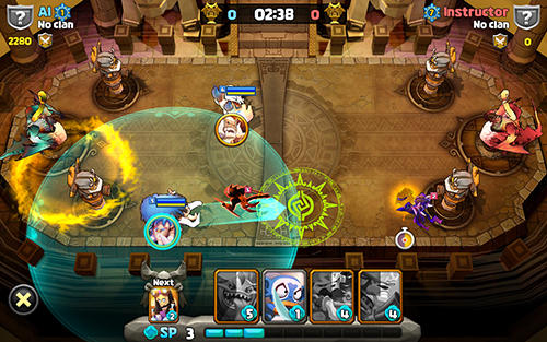 Summoners clash - Android game screenshots.