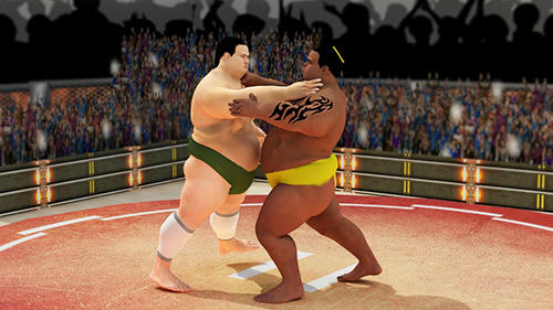 Sumo wrestling revolution 2017: Pro stars fighting - Android game screenshots.