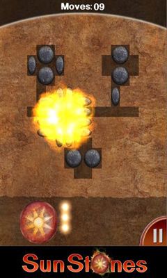 Gameplay of the Sun Stones for Android phone or tablet.