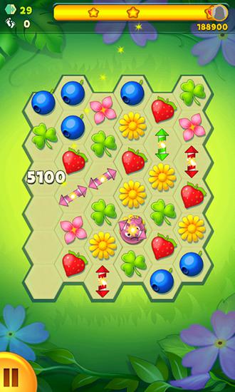 Gameplay of the Sunny siesta: Match 3 for Android phone or tablet.