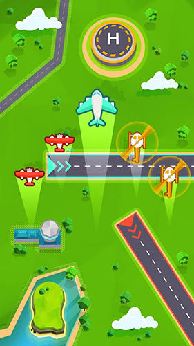 Super airtraffic control - Android game screenshots.