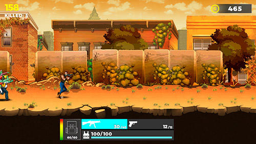 Super awesome hyper freakin zombie run - Android game screenshots.